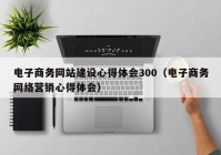 电子商务网站建设心得体会300（电子商务网络营销心得体会）