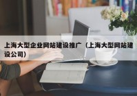 上海大型企业网站建设推广（上海大型网站建设公司）