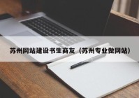 苏州网站建设书生商友（苏州专业做网站）