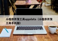 小程序开发工具appdata（小程序开发工具手机版）